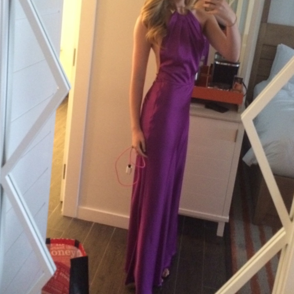 Very cute Guess long purple dress